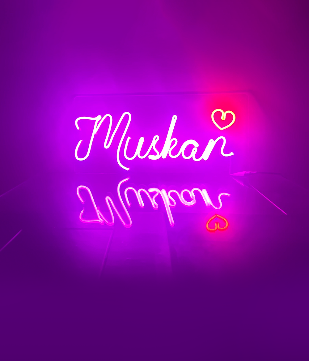 Custom Single Name Neon Sign