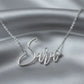 Customized Silver Name Necklace for Women