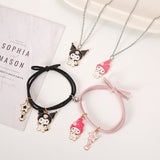 UNI-11738 - Kuromi & My Melody Style 1 - Jewelry Set Of 4