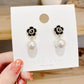UNI-11027 - Black Flower Gold - Jewelry Set
