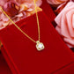UNI-11024 - Square Diamond Gold - Jewelry Set