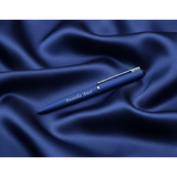 Personalized Navy Blue Stylus Pen – Custom Engraved 2-in-1 Minimalist Pen – Customized Pen