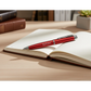 Premium Metallic Scarlet Red & Silver Personalized Pen – Custom Laser Engraved – Customized Pen