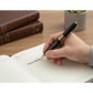 Luxury Grecian Gold & Gloss Black Personalized Pen – Custom Engraved Premium Gift – Customized Pen