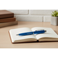 Royal Cobalt Blue & Silver Personalized Pen – Customized Laser Engraved Gift for Loved Ones