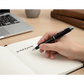 Professional Matte Black & Chrome Personalized Pen – Custom Engraved – Customized Pen