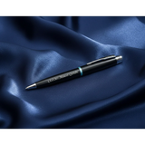 Professional Matte Black & Chrome Personalized Pen – Custom Engraved – Customized Pen
