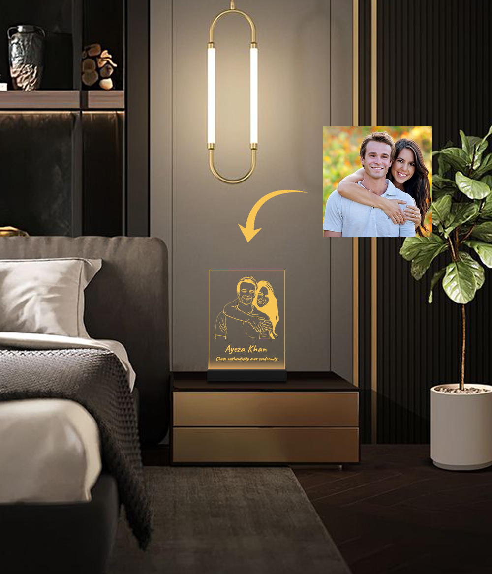 Customizable 3D Photo Lamp