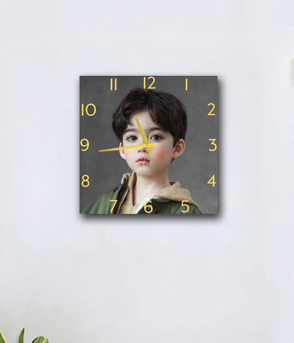 Photo Wall Clock (Customizable)