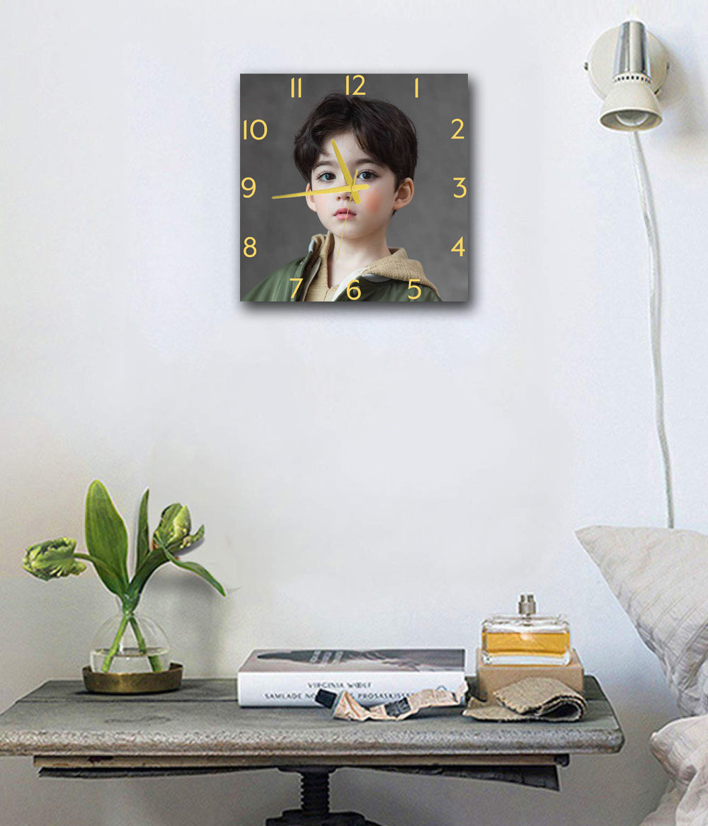 Photo Wall Clock (Customizable)