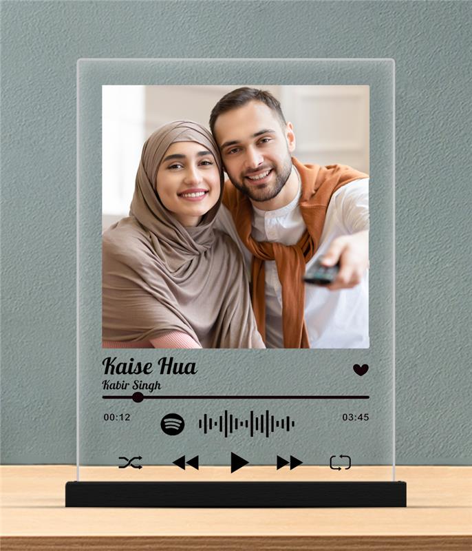 Spotify Photo Music Shield (Customizable)