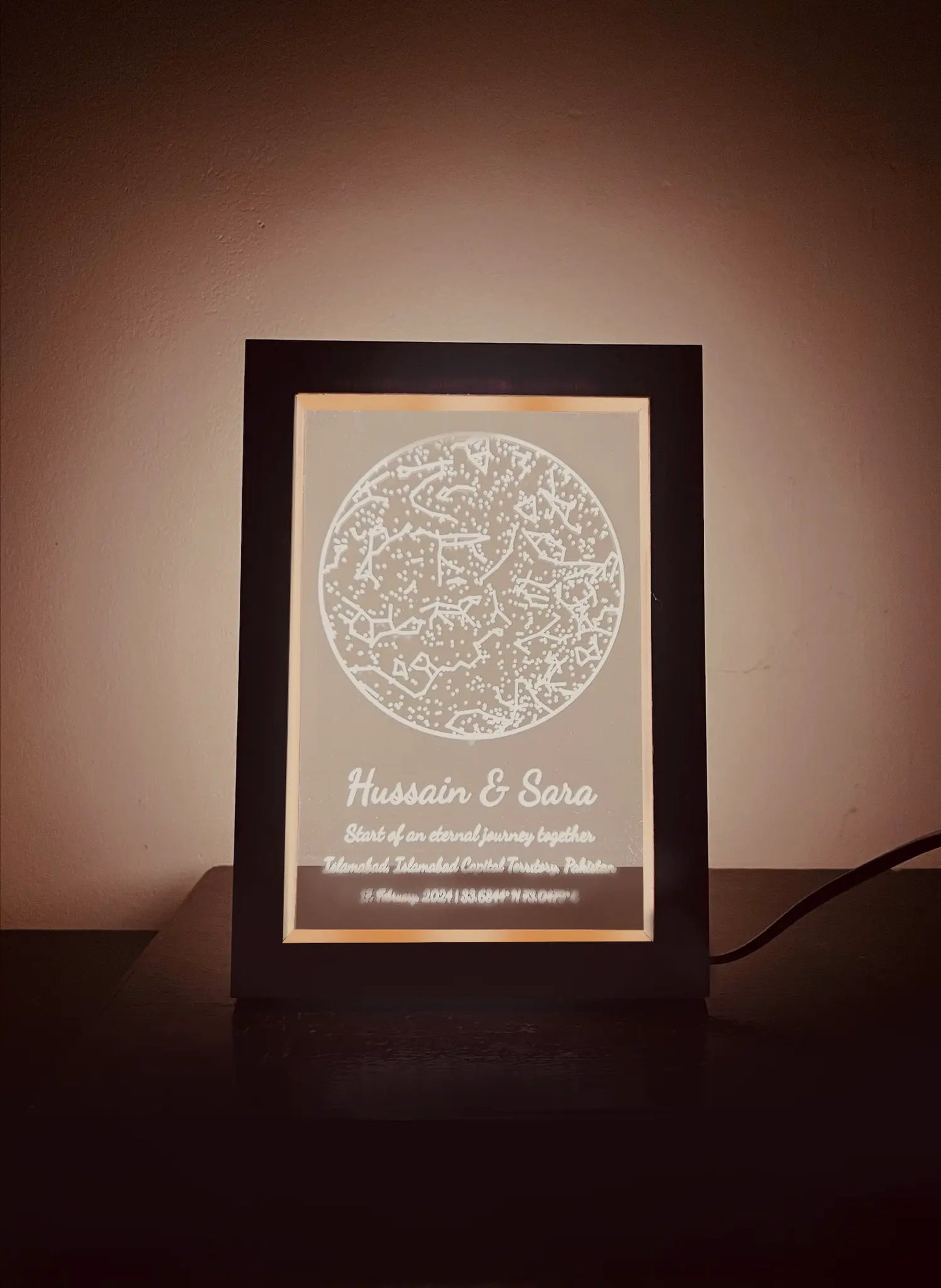 Star Map Lamp