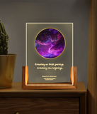 Star Map Lamp Colored