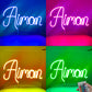 RGB Light Sign for Gifts (Customizable)