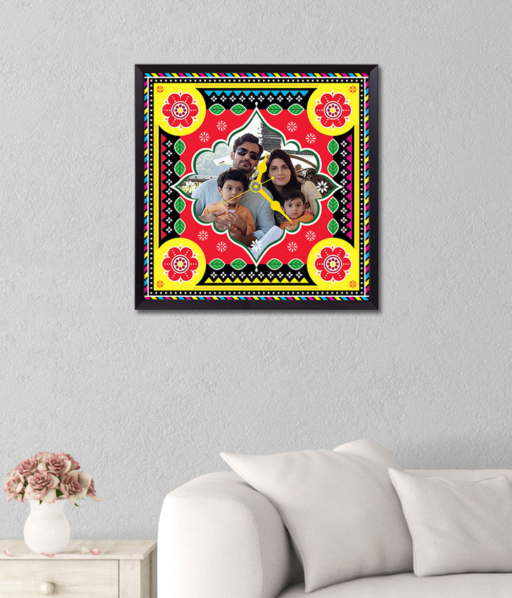 Truck Art Wall Clock (Customizable)