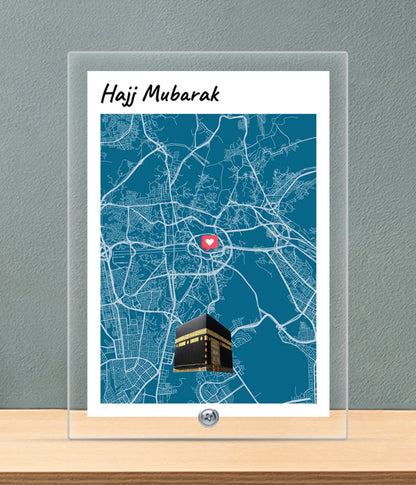 Hajj Mubarak / Umrah Mubarak Gift Plaque