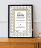Wedding Frame (Customizable)