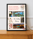 Wedding Memory Photo Frame (Customizable)