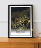 City Map Poster Islamabad (Customizable)