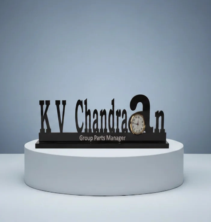 Customize Table Clock