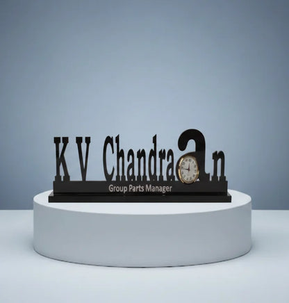Customize Table Clock
