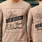 Long sleeve winter t-shirts (Customizable)