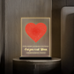 Love 3D Led Lamp Customizable