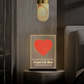 Love 3D Led Lamp Customizable