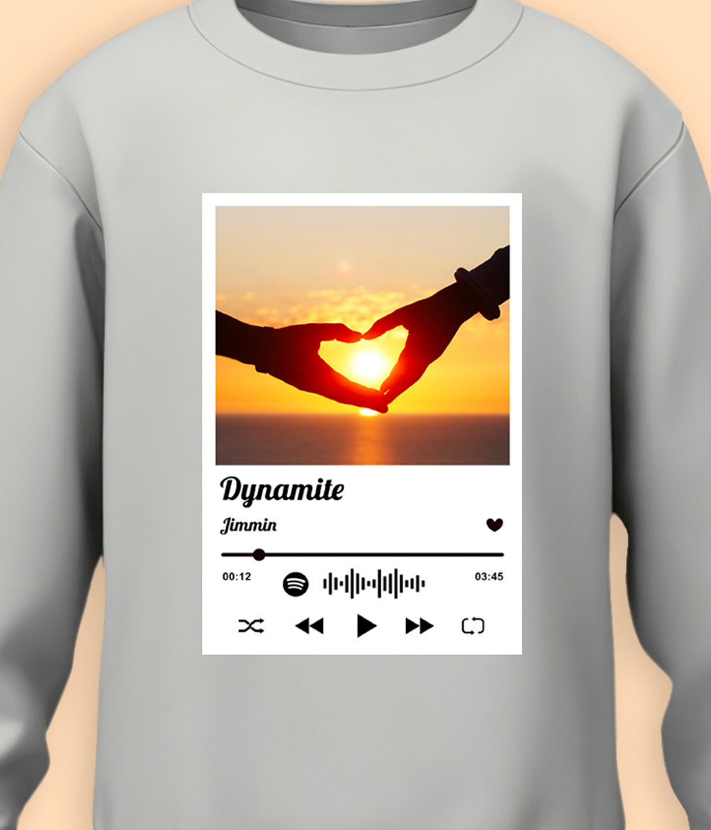 Custom Spotify Music Hoodie (Unisex)
