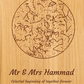 Star Map Plaque