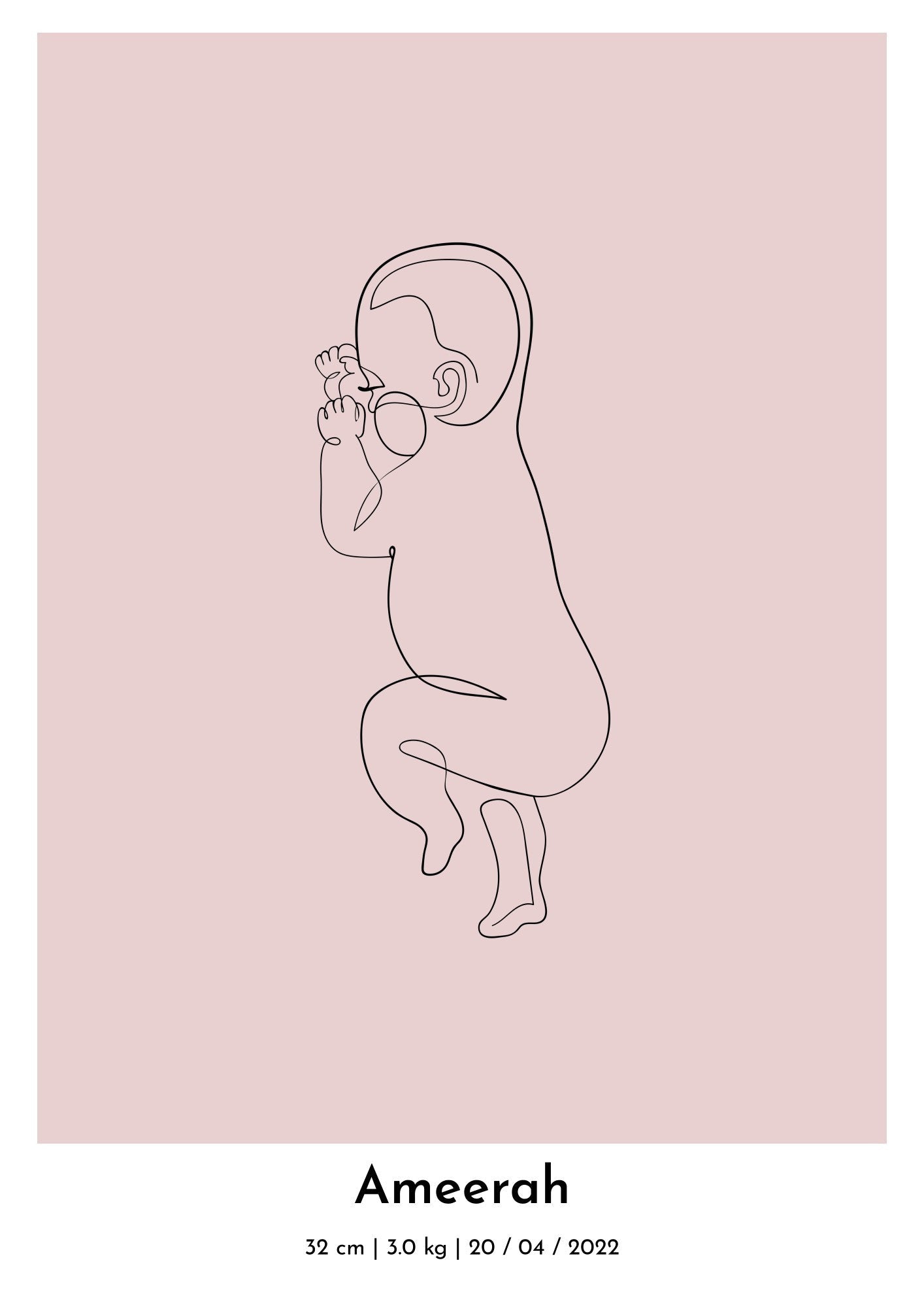 Baby Print Posters (Customizable)