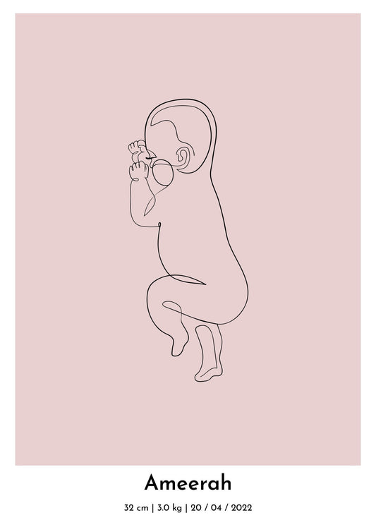 Baby Print Posters (Customizable)