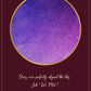 Lilac Star Map Poster (Customizable)