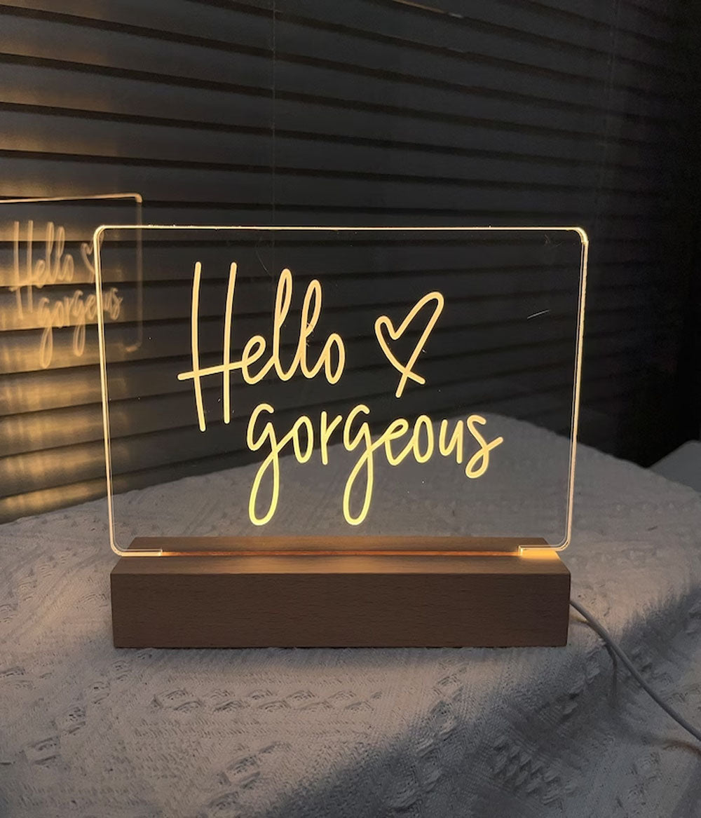 Happy Birthday Lamp - Customizable