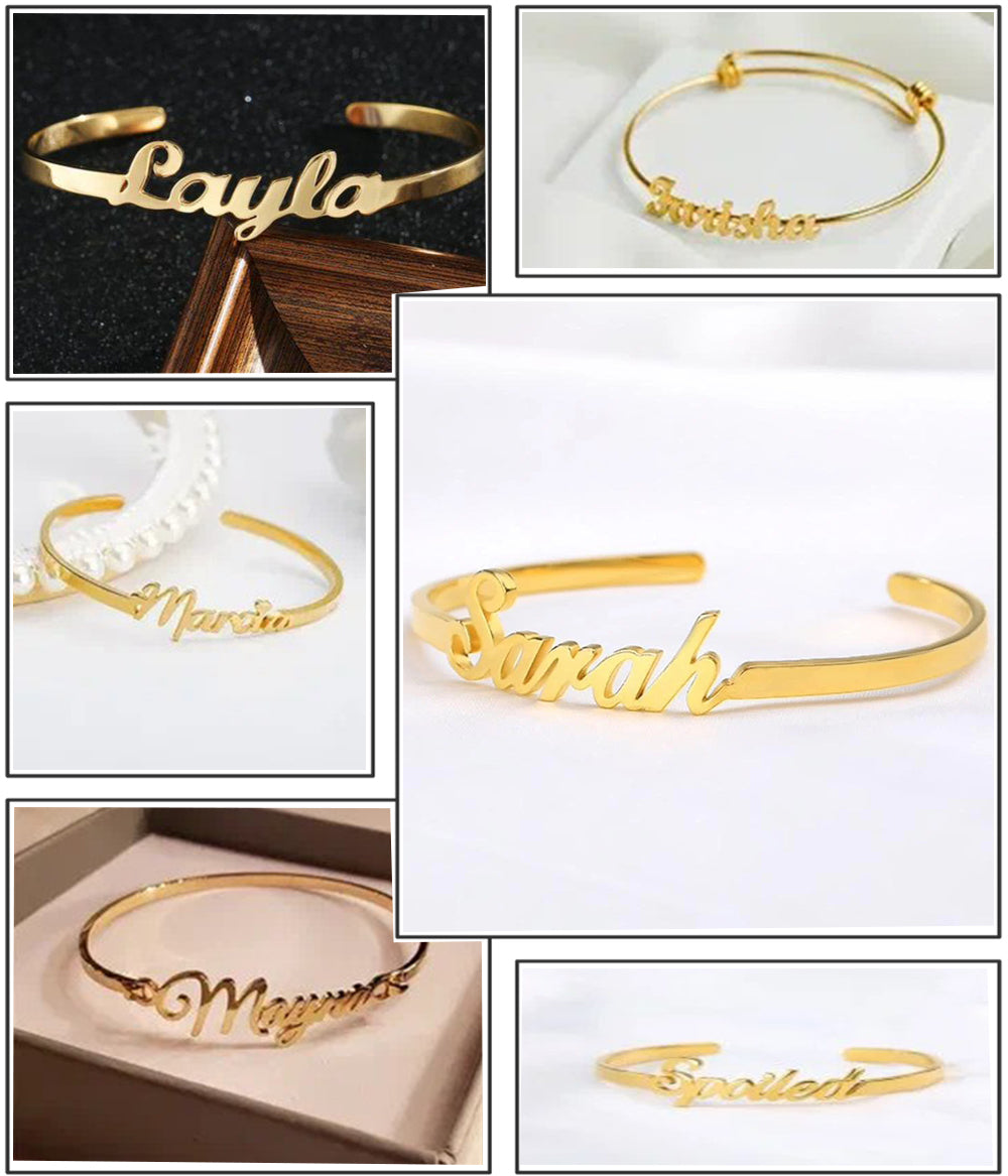 Customized Name Bangle