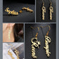Custom Name Earrings