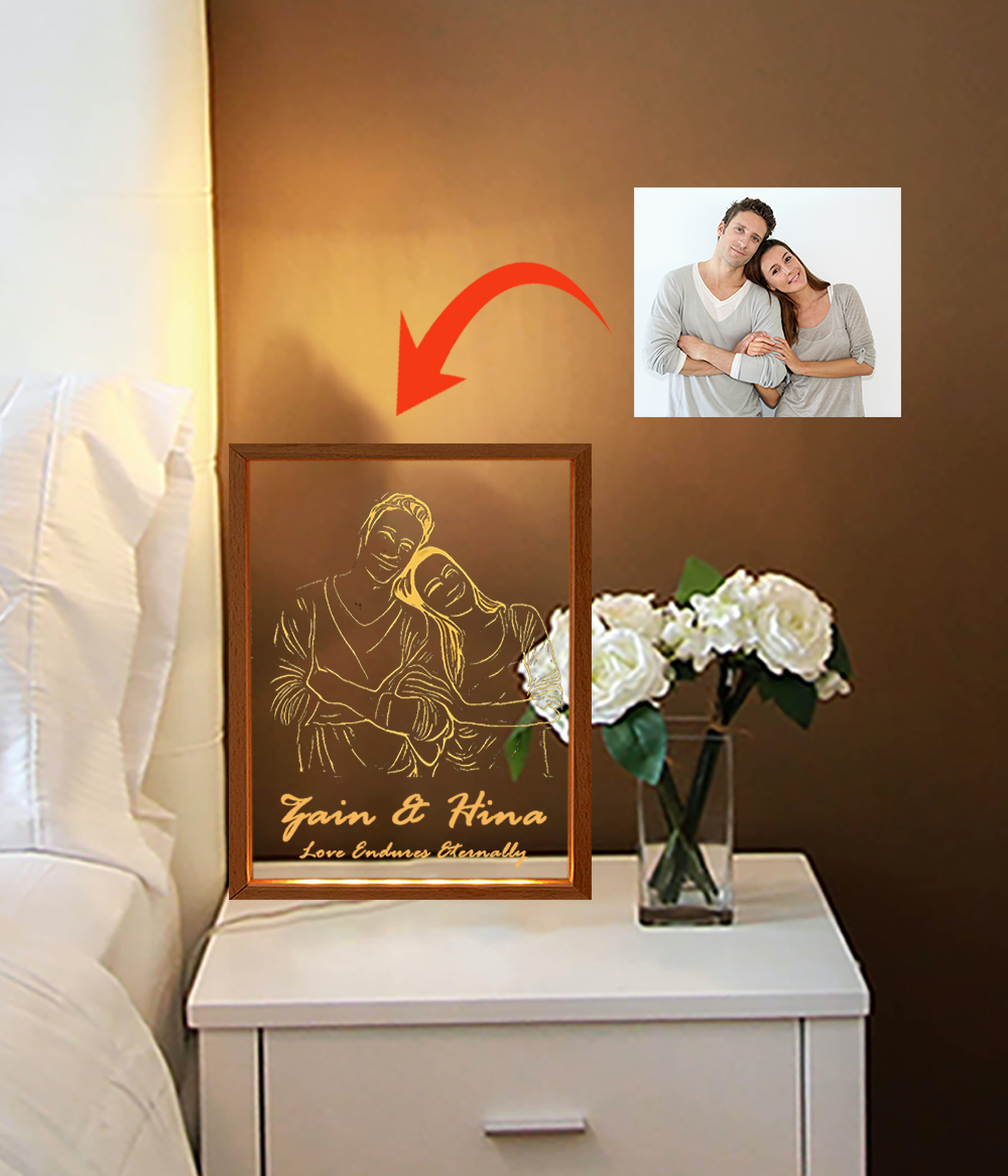 Customizable 3D Photo Lamp