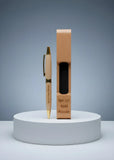 Customize Wooden Pen With Holder