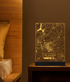 City Map Lamp (Customizable)